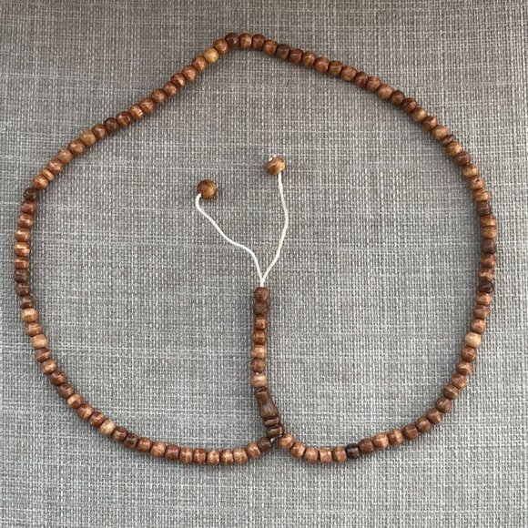 Tasbeeh Real Wood Beads Religious Beads Muslim Prayer Beads handmade - Picture 3 of 7